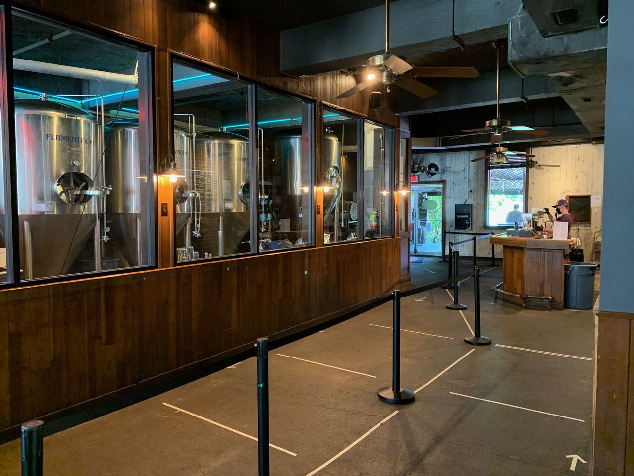Morgantown Brewing Company interior